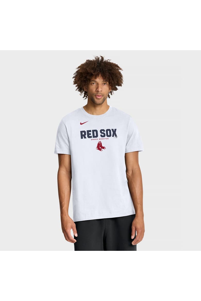 Men's Nike White Boston Red Sox Bold Team Name T-Shirt, Main, color, White