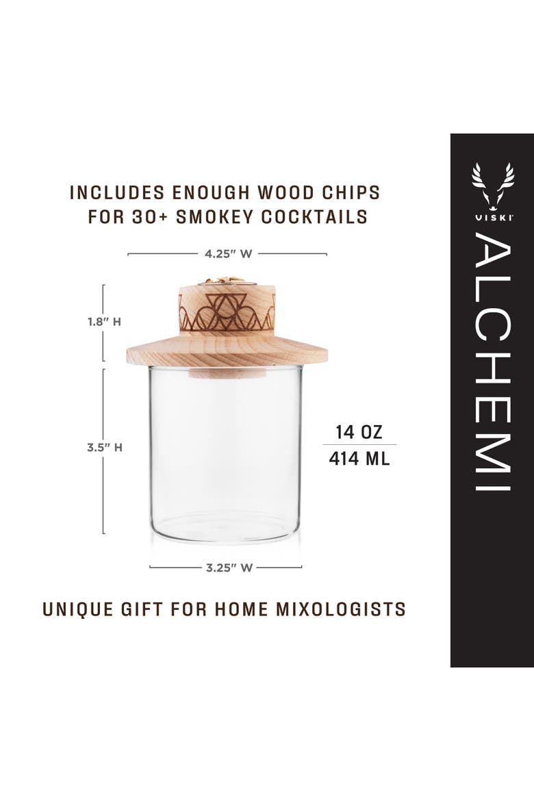 Alchemi Single Serve Smoked Cocktail Kit, Alternate, color, Clear