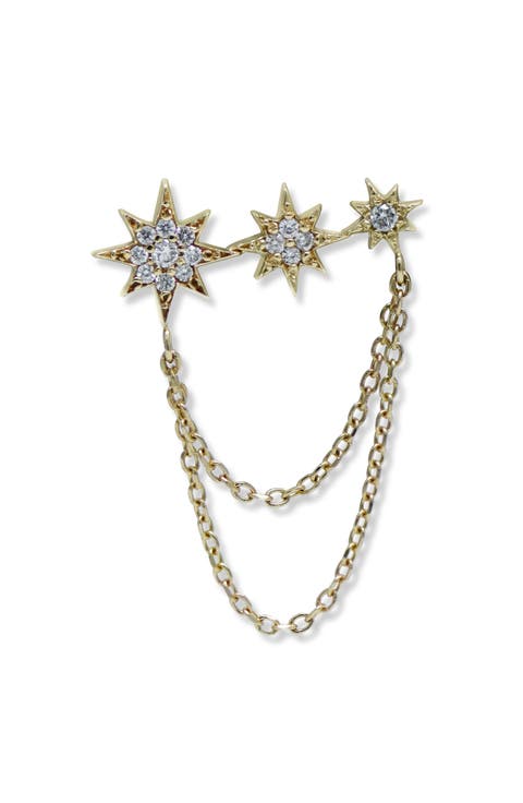 Morgan North Star Drop Earrings