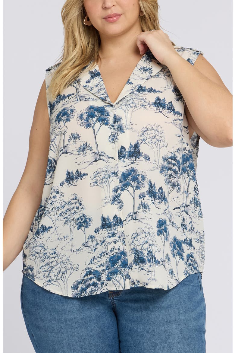 Gabrielle Sleeveless Top, Main, color, LE PARC DE TREVILLE