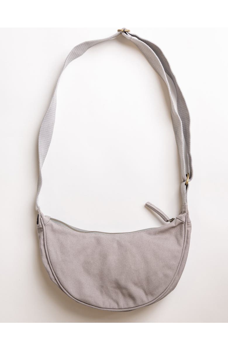 Terra Thread Organic Cotton Crossbody Bag, Alternate, color, Cloud Grey