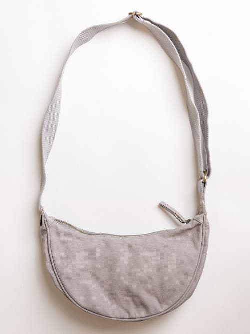 Terra Thread Organic Cotton Crossbody Bag In Gray
