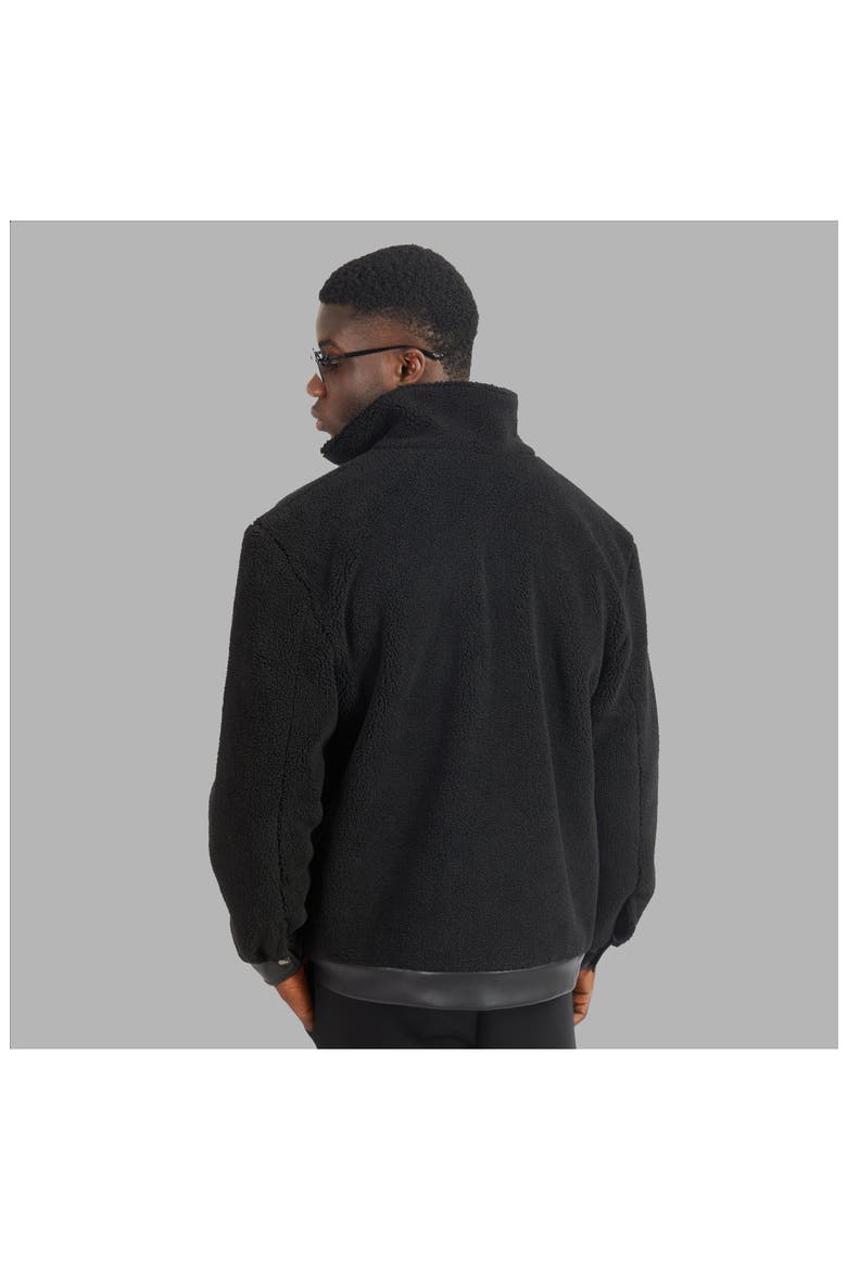 Blvck Shearling Jacket, Alternate, color, Black