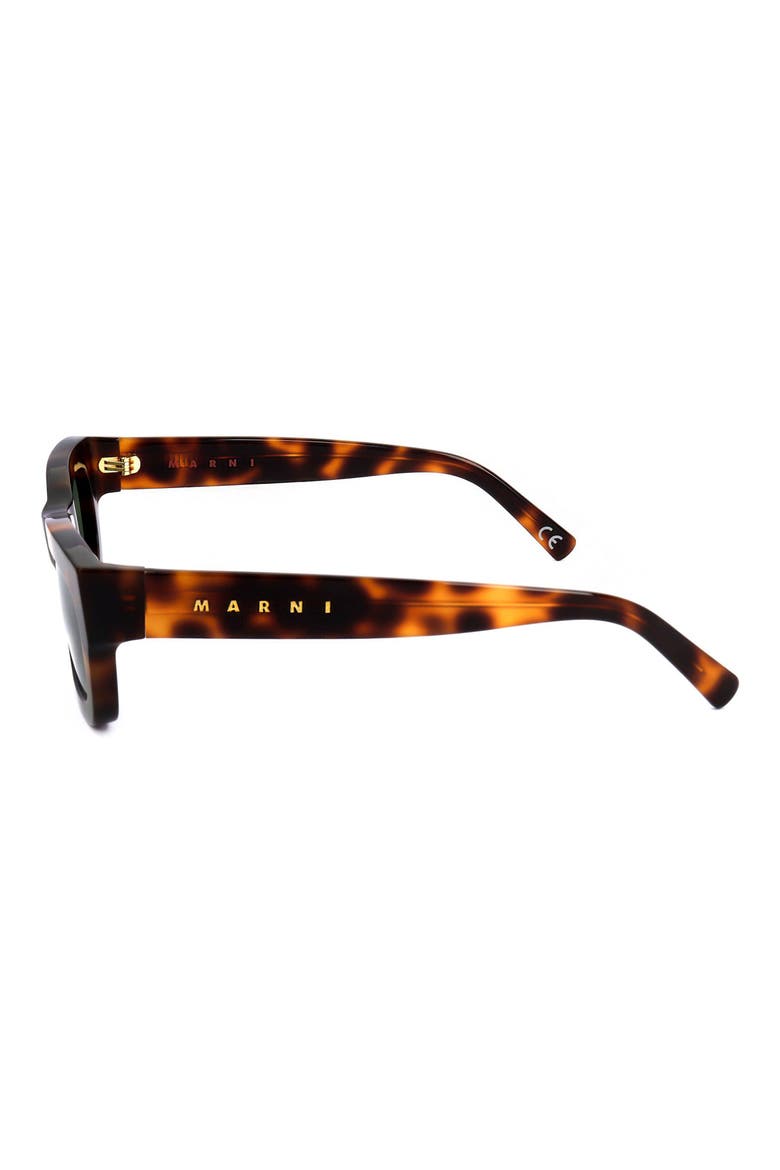 52mm Square Sunglasses, Alternate, color, TORT GREY