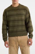 GUESS ORIGINALS Boxy Stripe Sweater