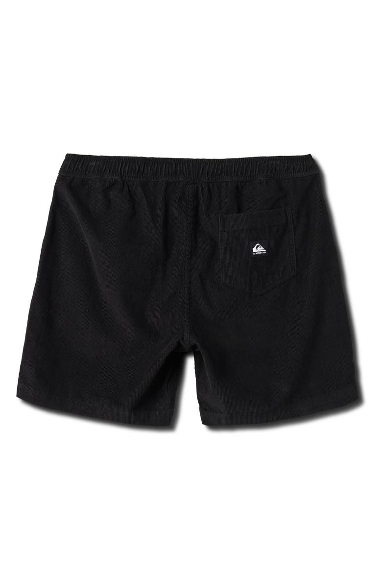 Quiksilver Taxer Corduroy Drawstring Shorts, Alternate, color, Phantom