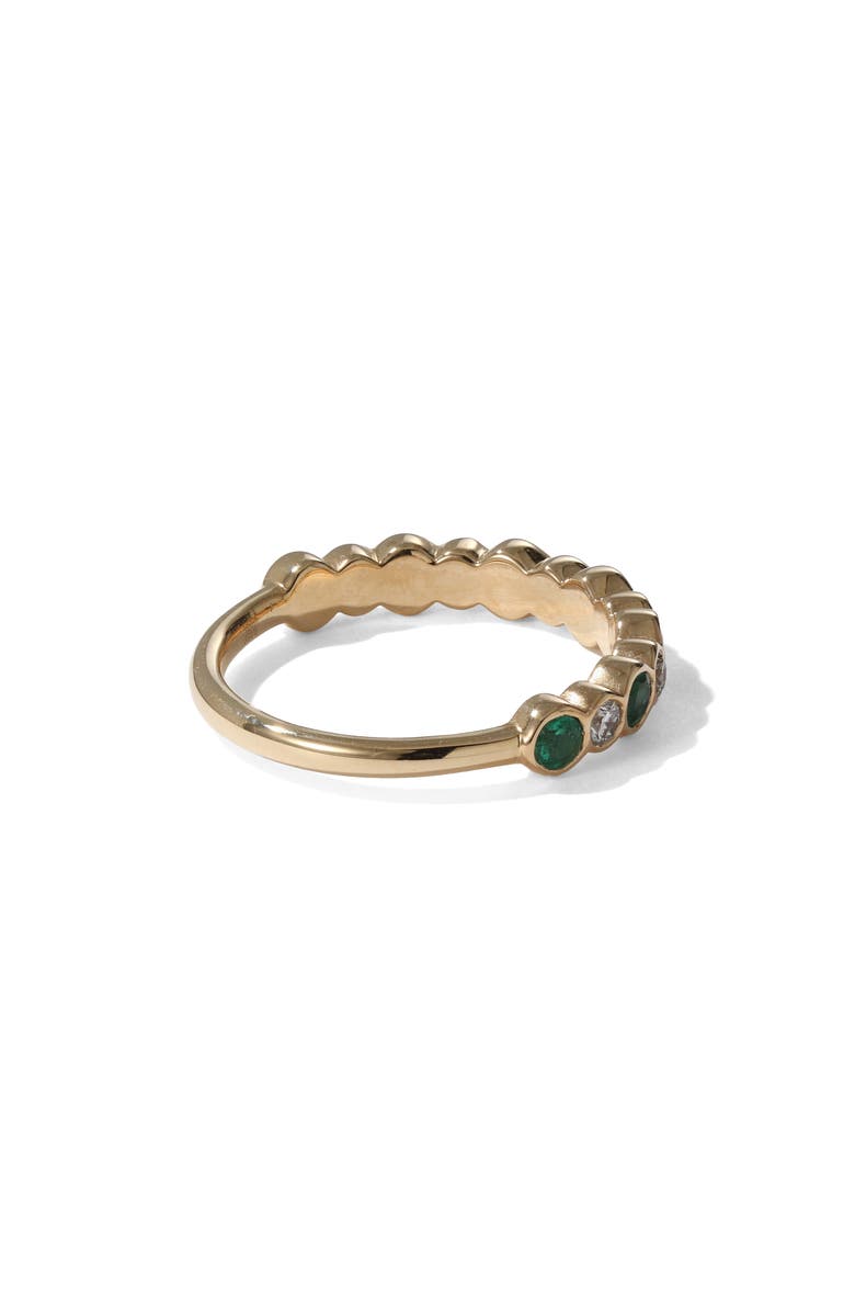 Mark Henry Bubbly Diamond Ring, Alternate, color, Emerald