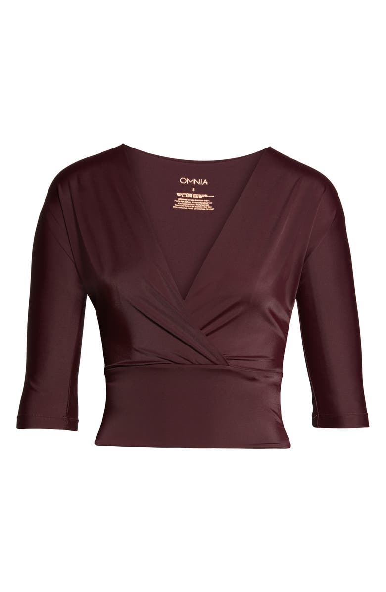 Omnia Paratus Omina Paratus Quartz Wrap Ballet Top, Alternate, color,