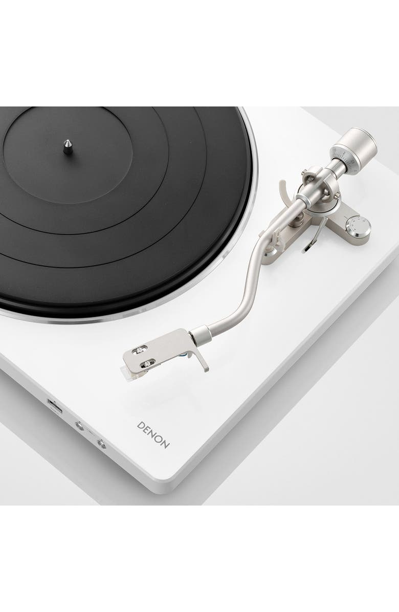 Denon DP-450USB Hi-Fi Turntable with USB Encoder, Alternate, color, White