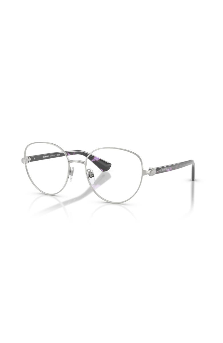 Burberry 55mm Phantos optical glasses, Main, color, Silver