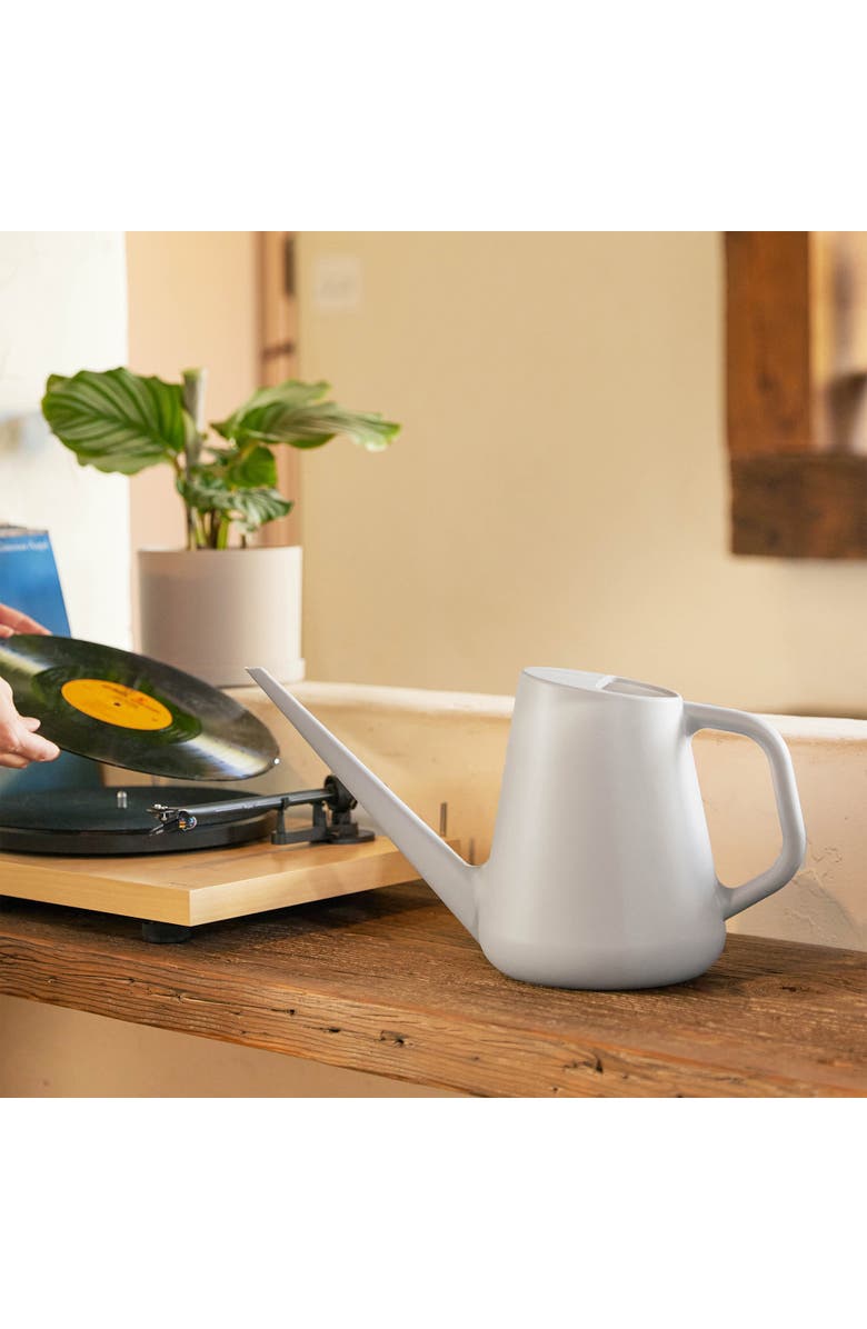 Bloem Translucent Watering Can 1 Gallon, Fern Grey, Alternate, color, Gray