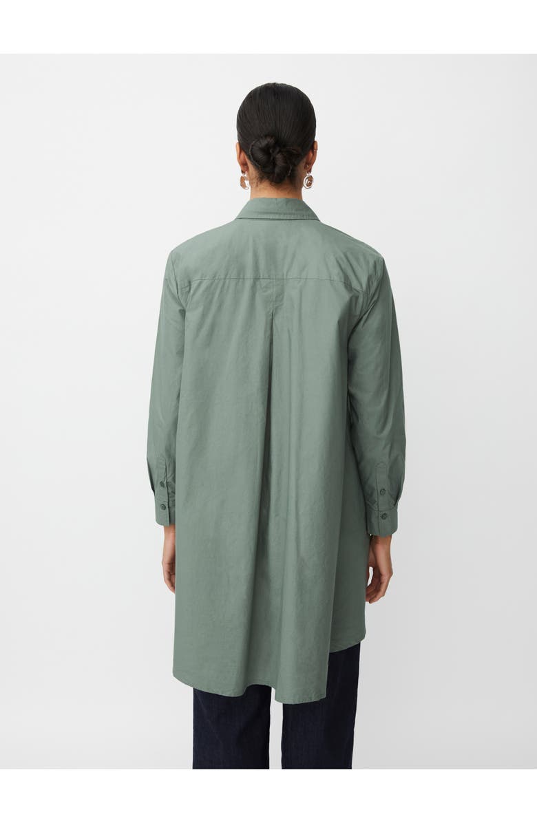 Masai Copenhagen MaIngebeth Long Sleeve Oversize Shirt, Alternate, color, Duck Green