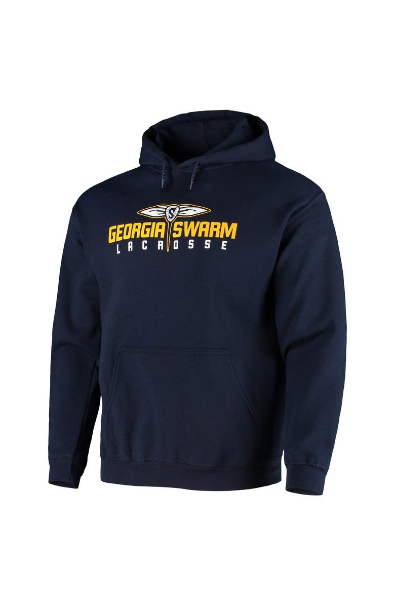 ADPRO Sports Men's Navy Georgia Swarm Solid Pullover Hoodie, Alternate, color, 