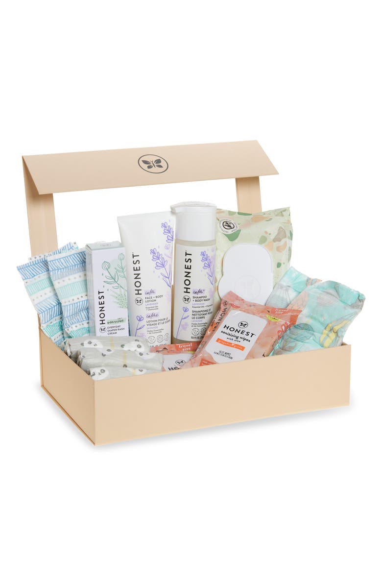 HONEST BABY Baby Arrival Gift Set, Main, color, White