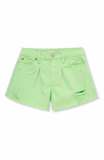 Habitual Kids Kids' Frayed Pleated Denim Shorts