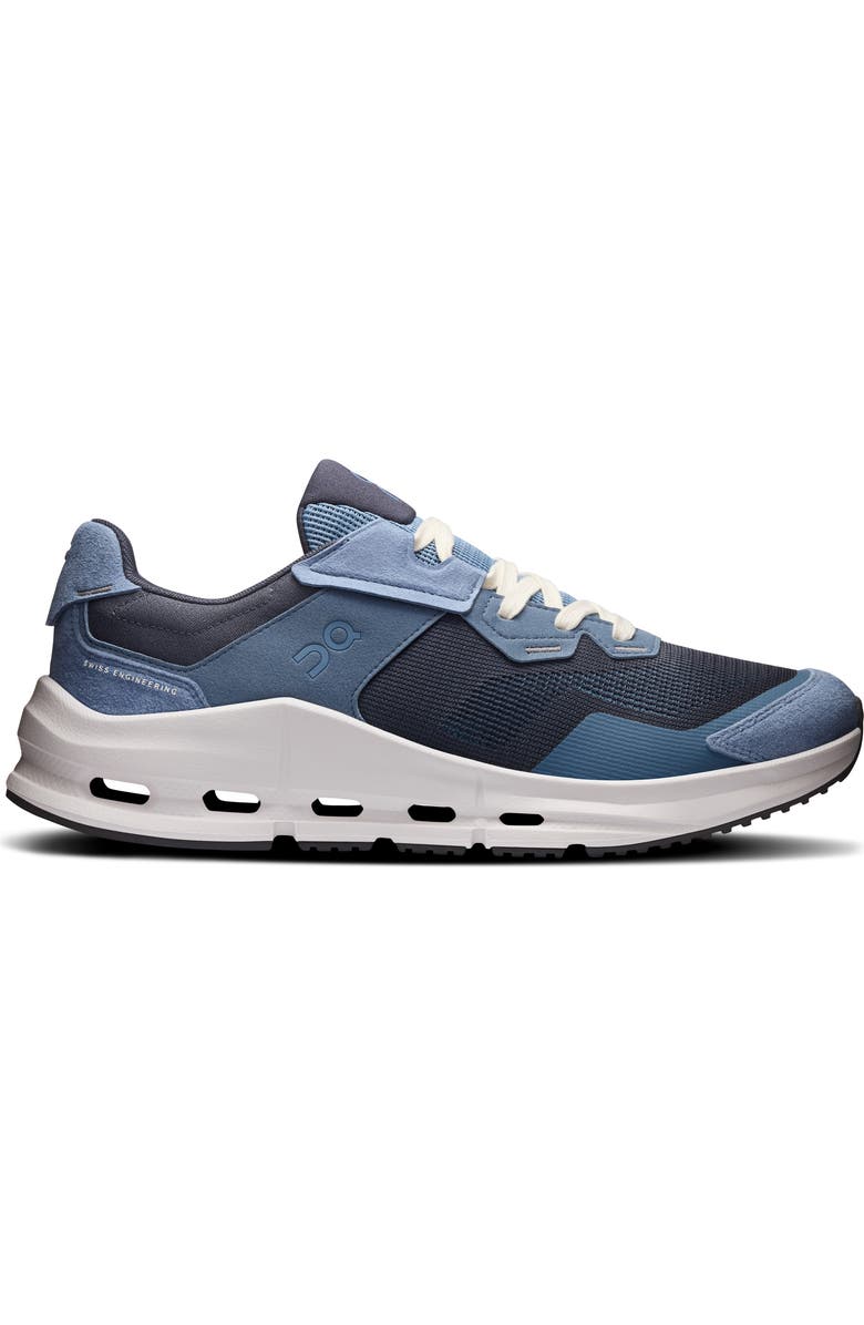 On Cloudnova Rift Sneaker, Alternate, color, Steel/ Navy