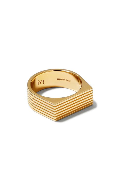 IVI Los Angeles Aurelia Signet Ring in Yellow Gold  product