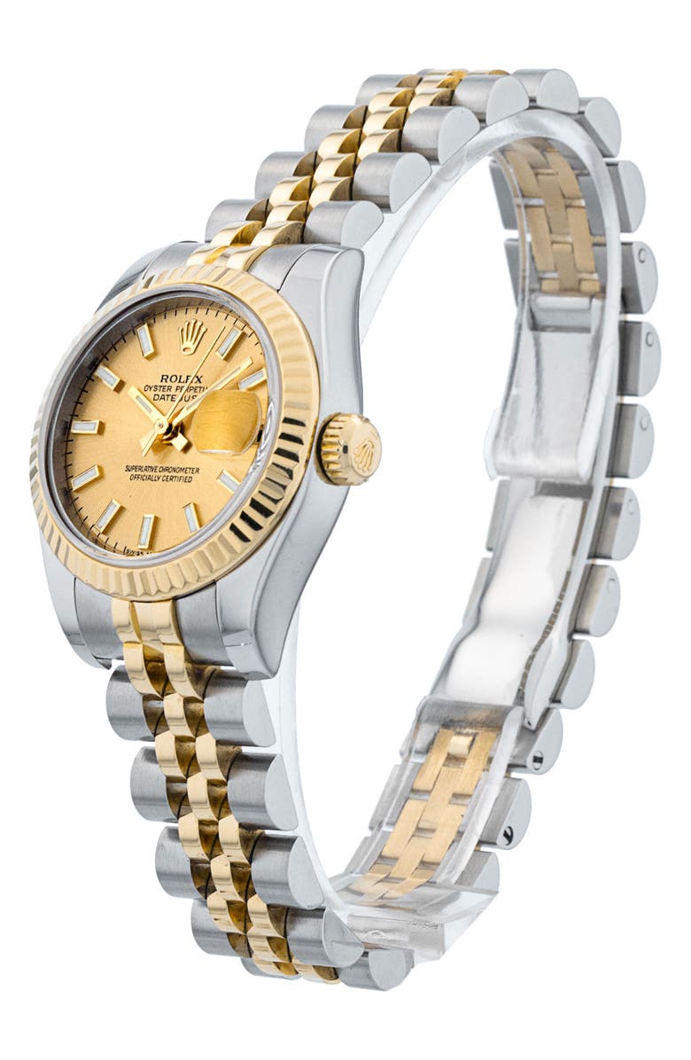 Watchfinder & Co. Rolex Preowned Datejust Lady Bracelet Watch, 26mm, Alternate, color,