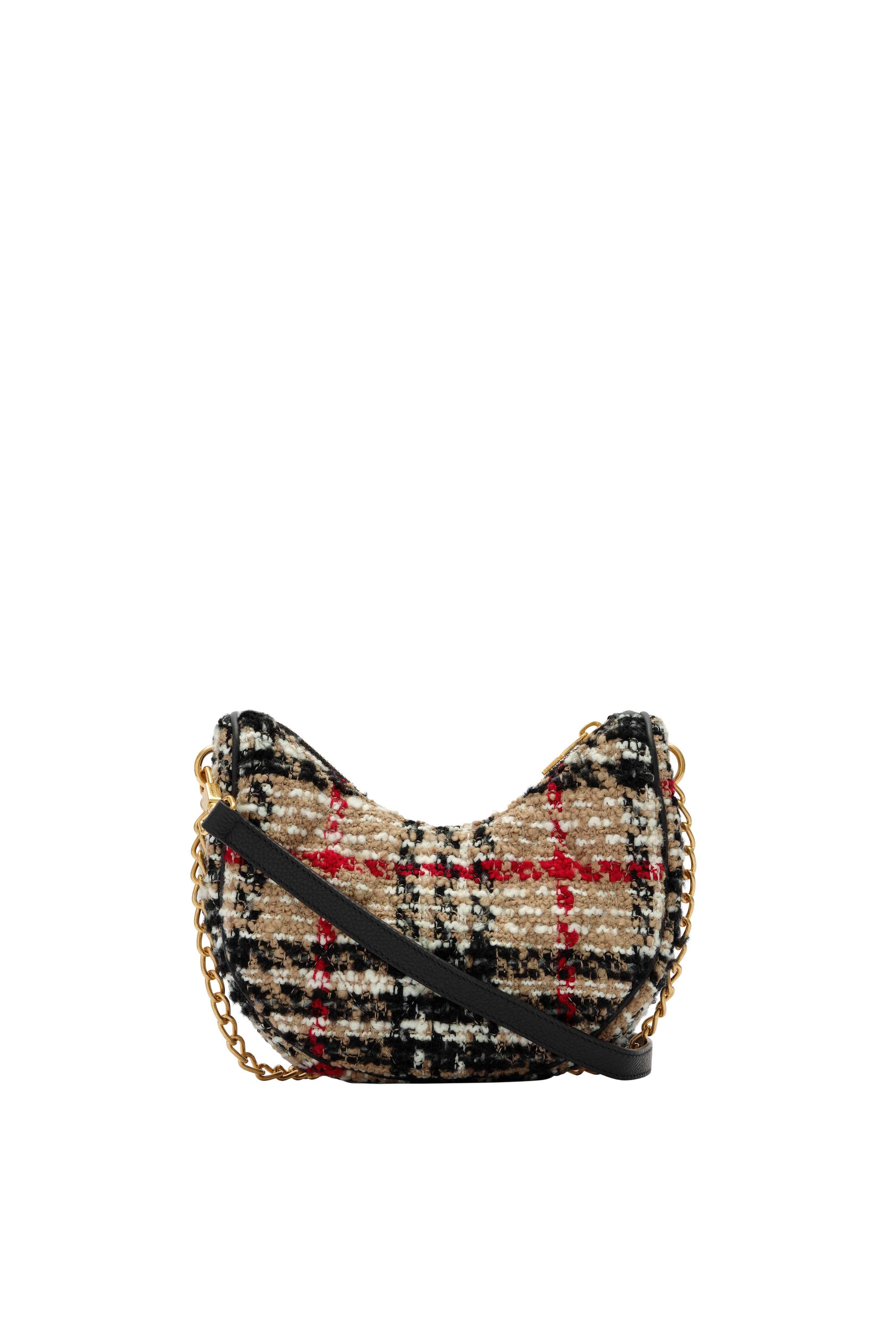 Horseshoe Chain Bag, Alternate, color, Archive beige