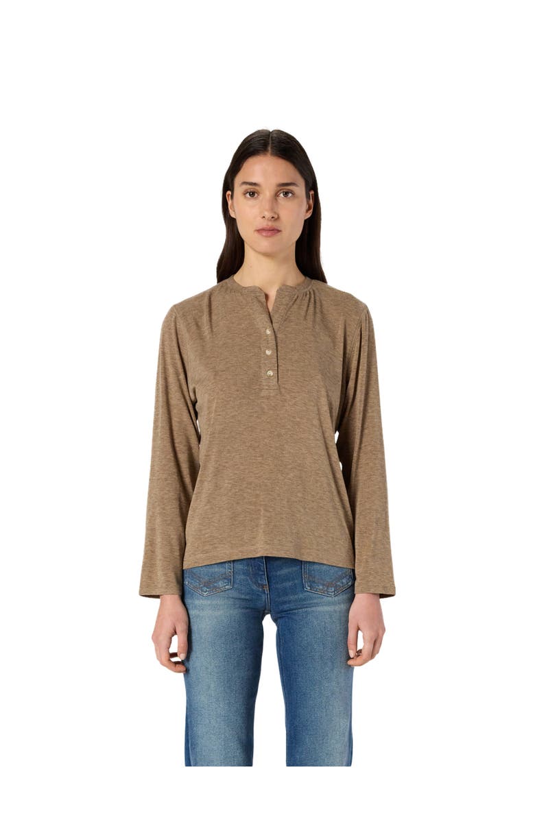 GERARD DAREL Hugue Long Sleeve Top, Main, color, Camel