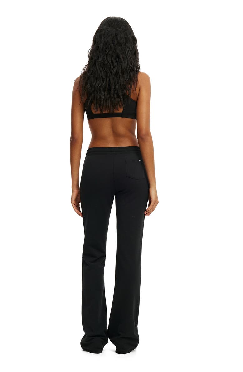 COTTON ON BODY Women's Active Stretch Modal Fleece Bootleg Sweatpant, Alternate, color, Black