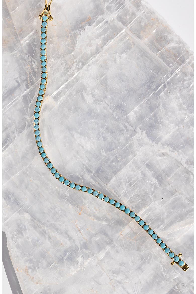 Turquoise Tennis Bracelet, Alternate, color, Turquoise/Aqua