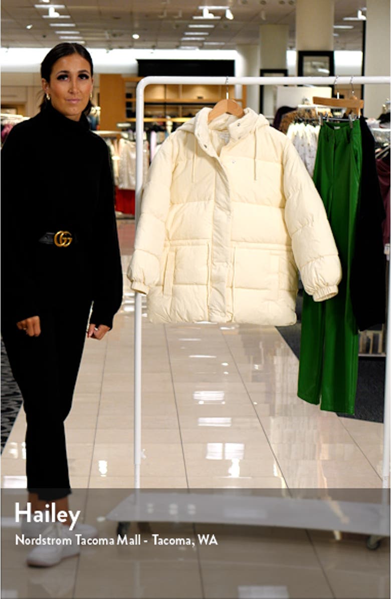 Tie Waist Puffer Coat, sales video thumbnail