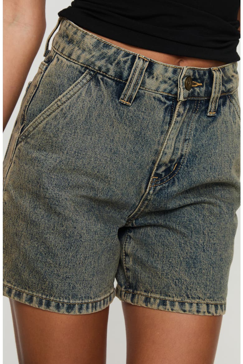 Lou Denim Carpenter Shorts, Alternate, color, BLUE