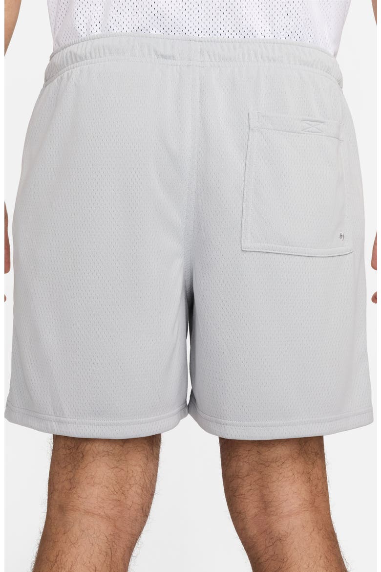 Club Flow Mesh Athletic Shorts, Alternate, color, 077 LTSKGY/WHITE