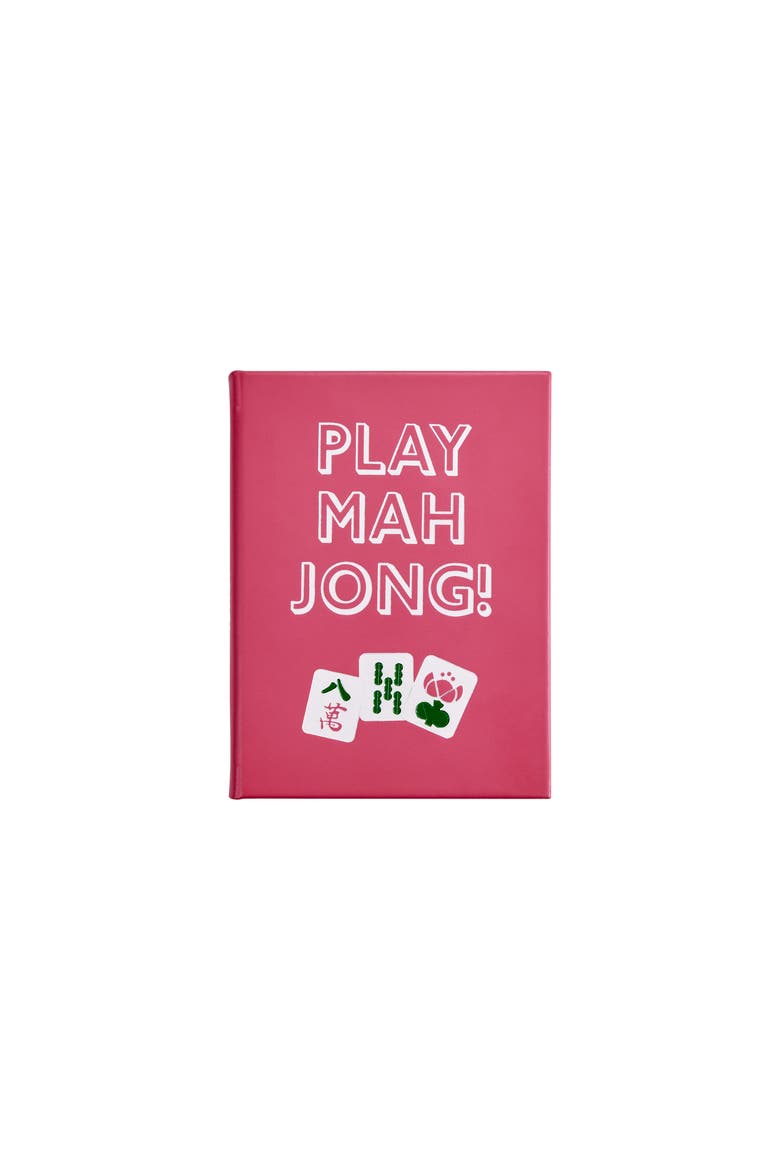 Play Mahjong! An All-Levels Guide to American Mahjong Leather Edition, Alternate, color, Robin's Egg Blue