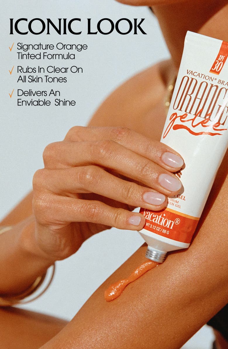 Vacation Orange Gelée SPF 30 Sunscreen Gel, Alternate, color,