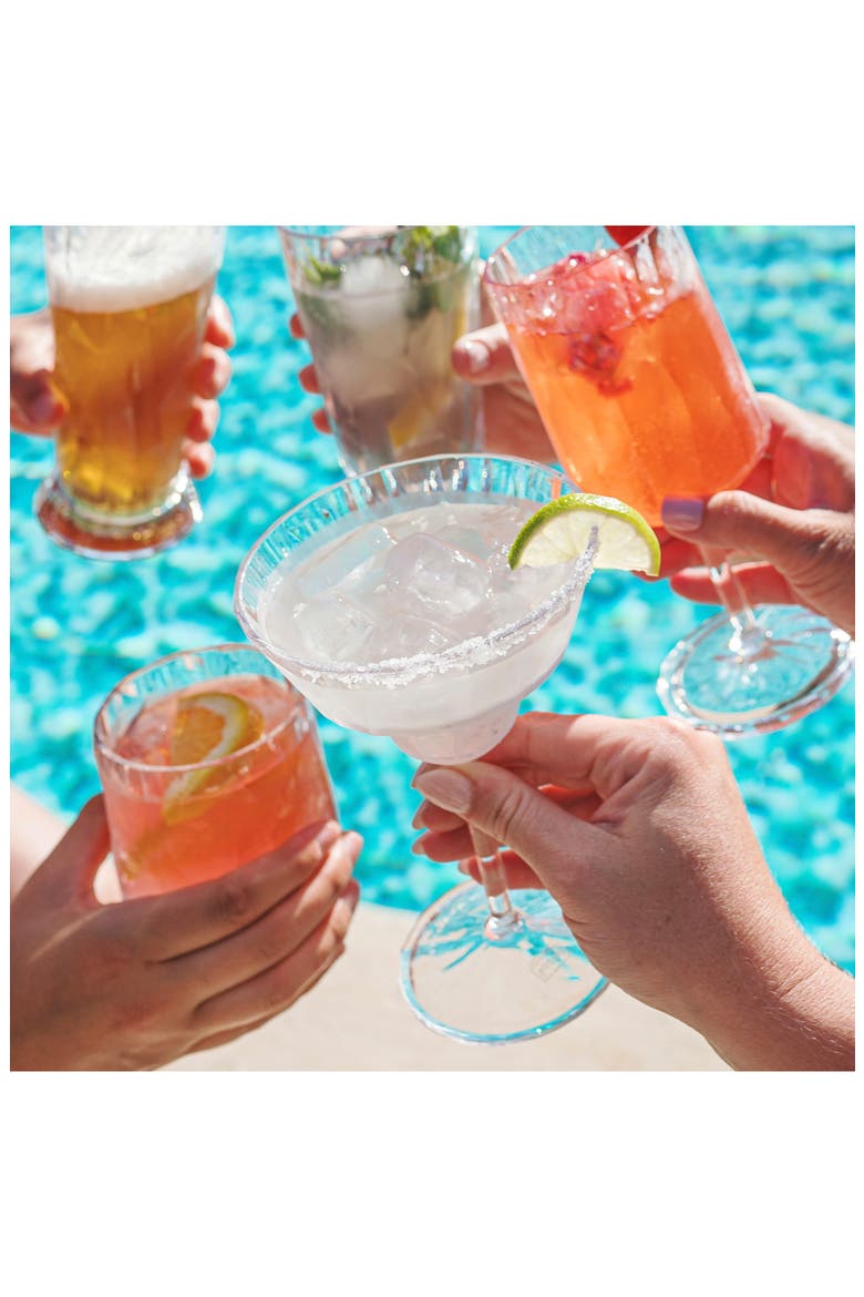 Superglass Shatterproof Margarita Glass, Alternate, color, CLEAR
