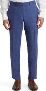 Jack Victor Pablo Flat Front Linen Trousers