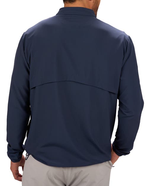Black Clover Player Quarter Zip In Blue