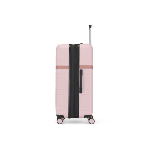 Bugatti Lisbon 2 Piece Hardside Luggage Set With Expansion In Pink