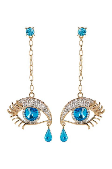 Eye My Ear Drop Earrings