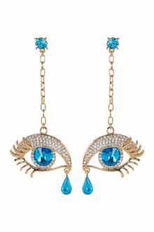 EYE CANDY LOS ANGELES Eye My Ear Drop Earrings