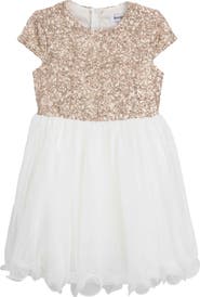Speechless Kids' Sequin Lace & Tulle Fit & Flare Dress