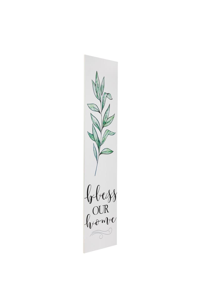 Northlight 36" Bless Our Home Wooden Porch Board Sign Decoration, Alternate, color,