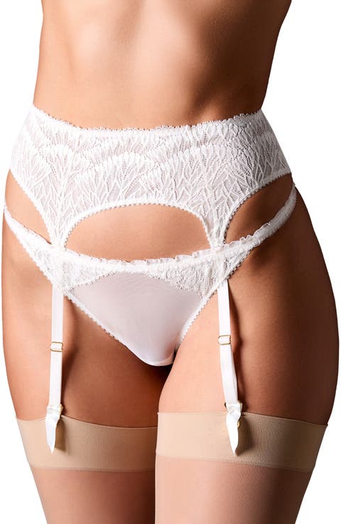 Loulou Lace Suspender Belt