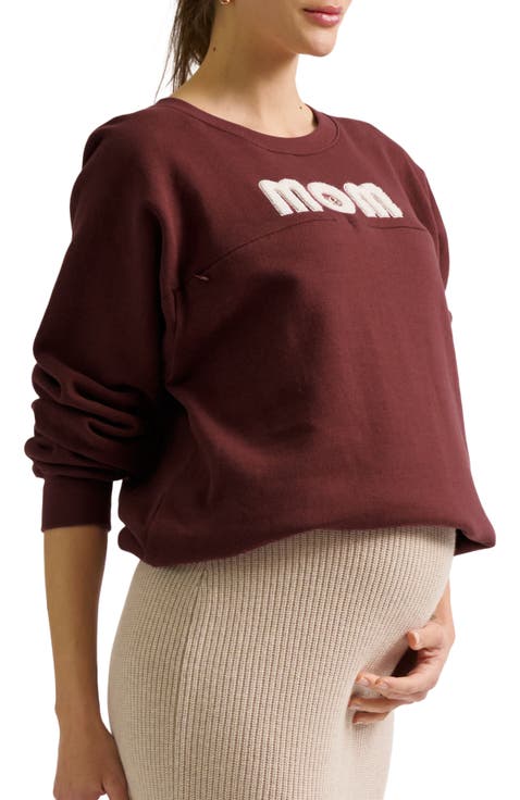 Mom Maternity & Nursing Sweatshirt