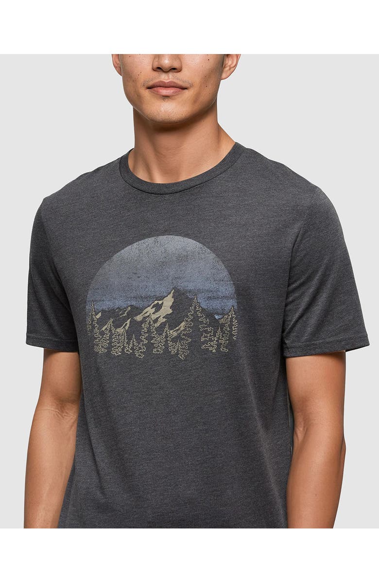tentree Vintage Sunset T-Shirt, Alternate, color, Meteorite Black Heather