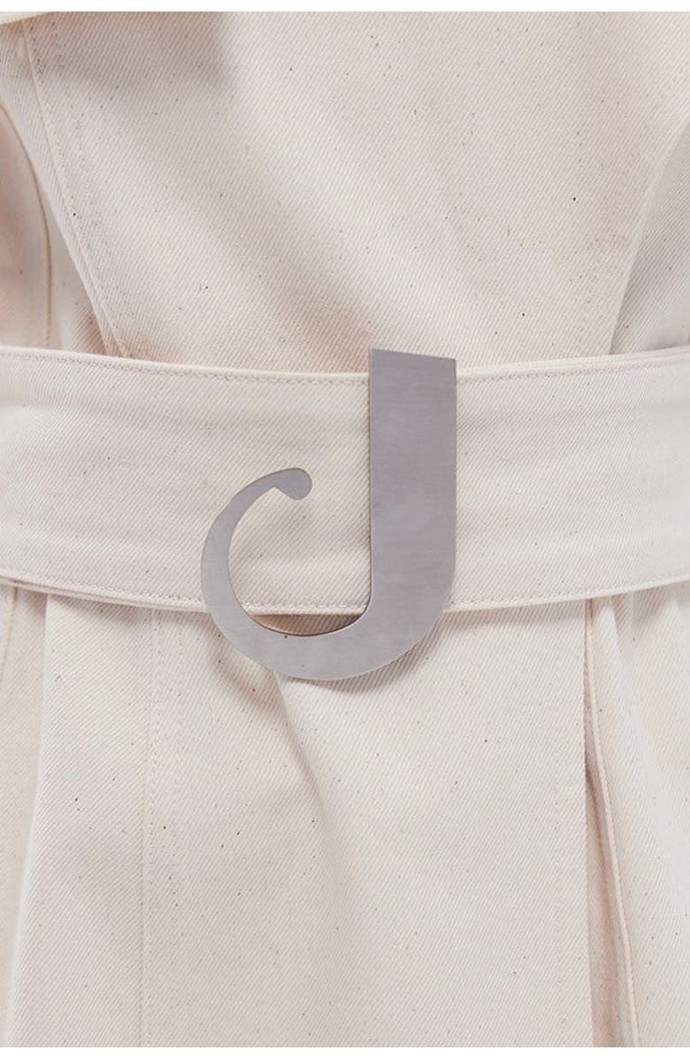 Jendue Chaby Trench Coat, Alternate, color, Ecru