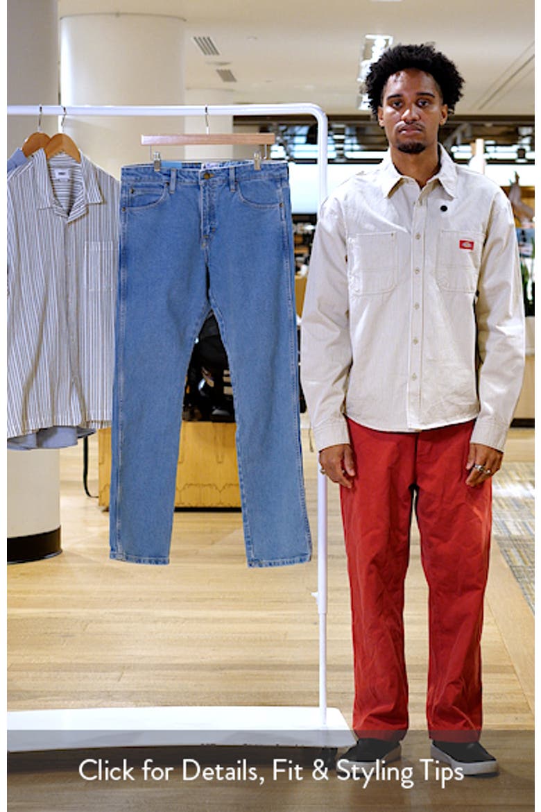 Slim Straight Heritage Denim Jeans video