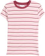 Topshop Stripe Cotton T-Shirt