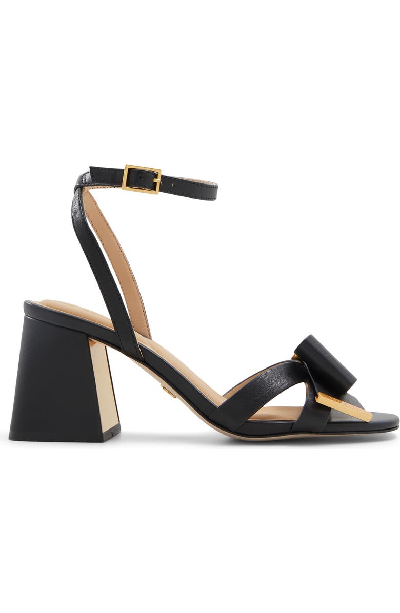 Ted Baker London Milly Bow Ankle Strap Sandal, Alternate, color,