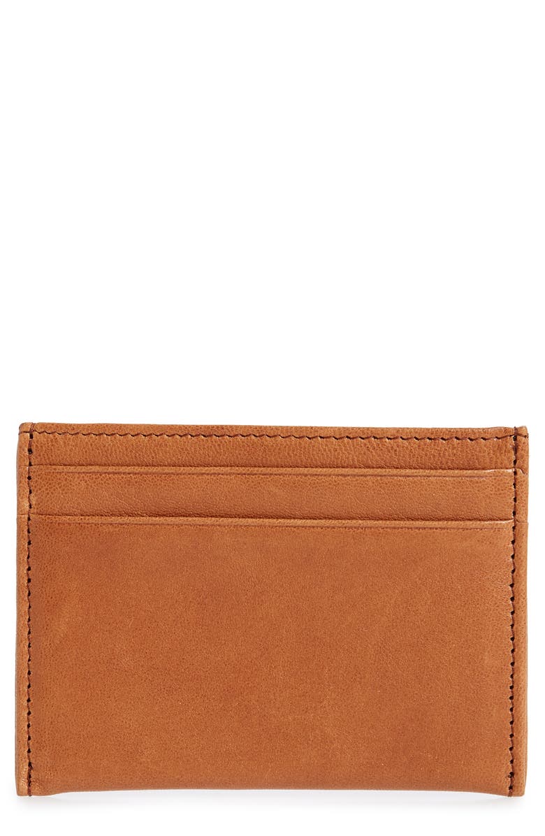 NORDSTROM MEN'S SHOP James Leather Card Case, Main, color, 