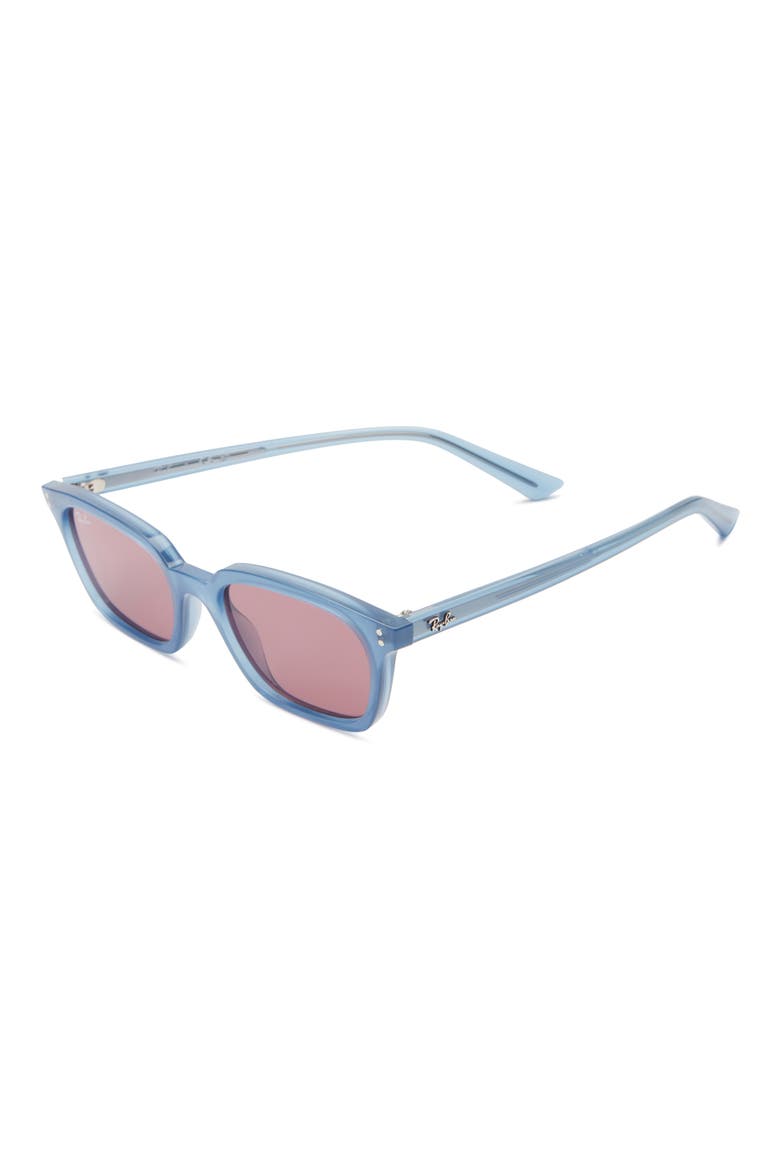 Zaya 53mm Sunglasses, Alternate, color, LIGHT BLUE