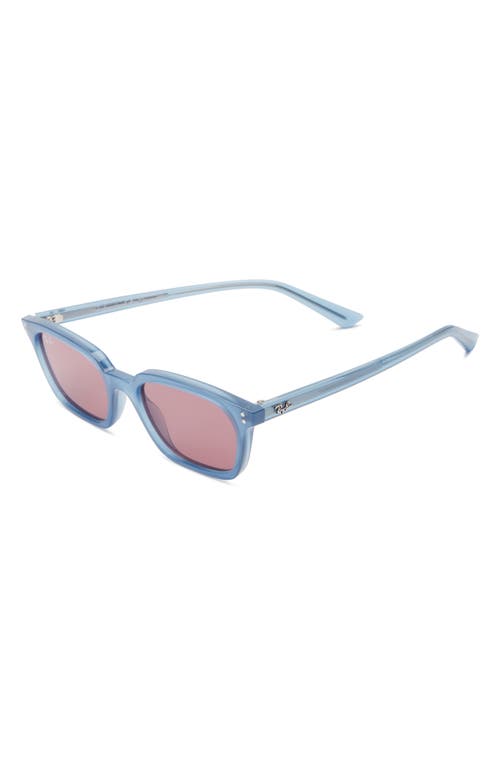 Ray Ban Ray-ban Zaya 53mm Sunglasses In Light Blue