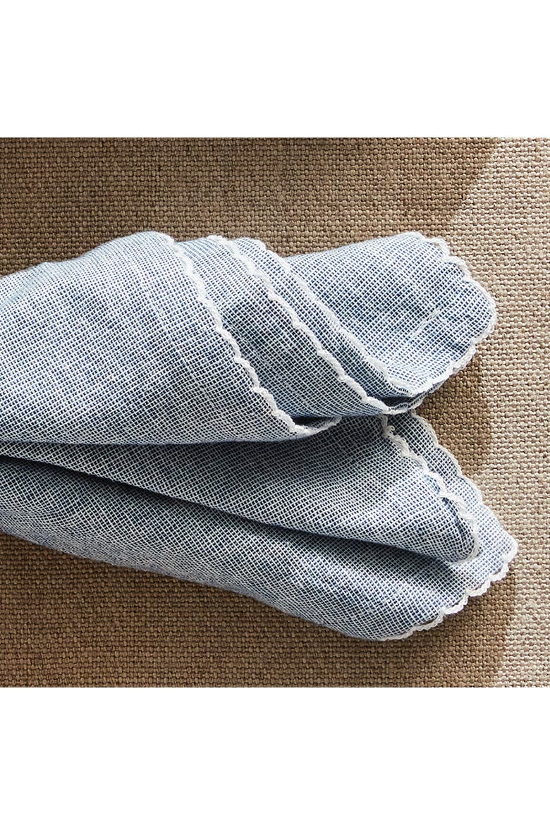 Brea Napkins Set of 4, Alternate, color, Blue